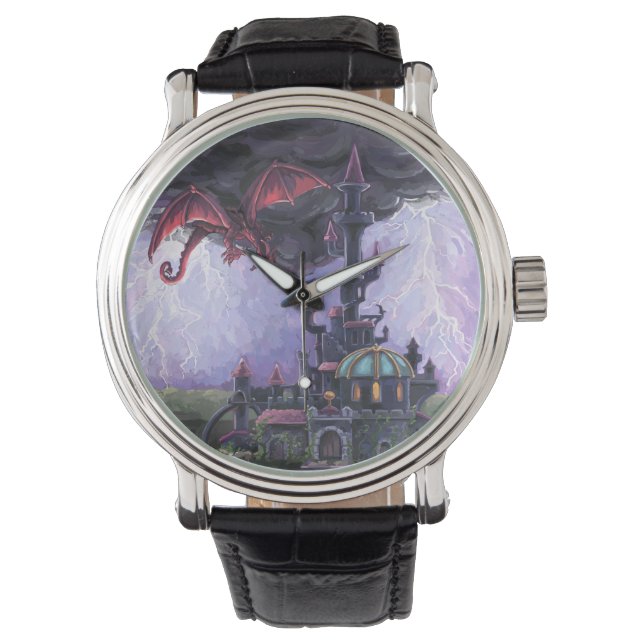 Dragon Castle Armbandsur (Framsida)