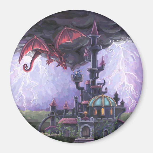 Dragon Castle Magnet (Framsidan)