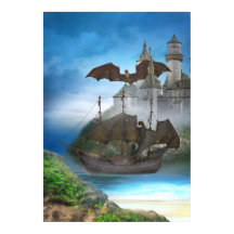 Dragon Castle Poster