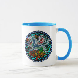 Dragon celtique mugg