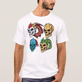 Dragon Chic Skull - Cute Anime-Inspired T Shirt