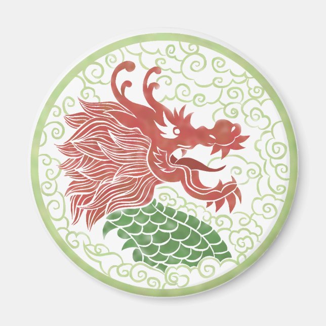 Dragon Chine Magnet (Framsidan)