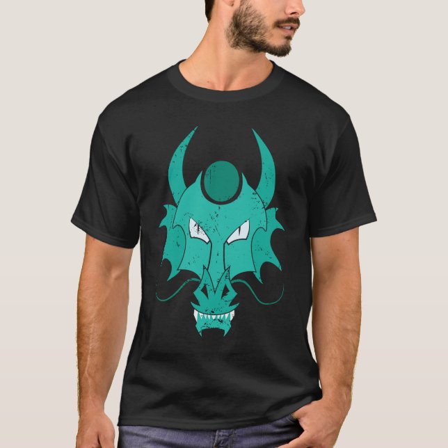Dragon chinese Zodiac Animal T Shirt (Framsida)