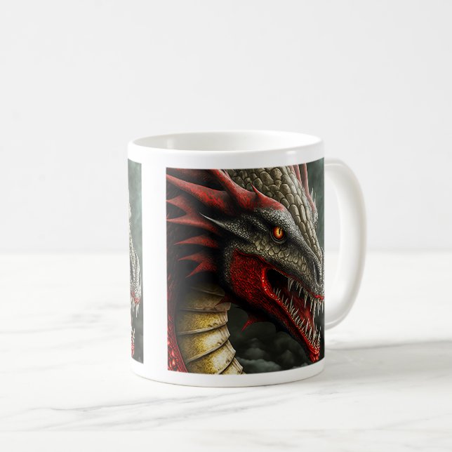 Dragon Classic Mugg, 11 oz Kaffemugg (Framsida höger)
