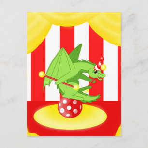 Dragon Clowne Vykort
