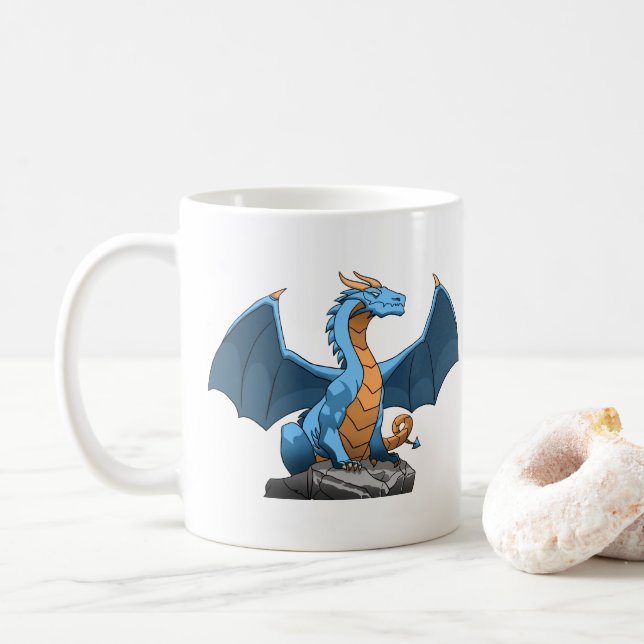Dragon Coffee Mug Kaffemugg (Med munk)