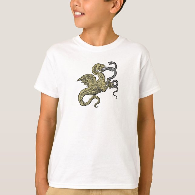 Dragon Conquest over Snake Tee (Framsida)