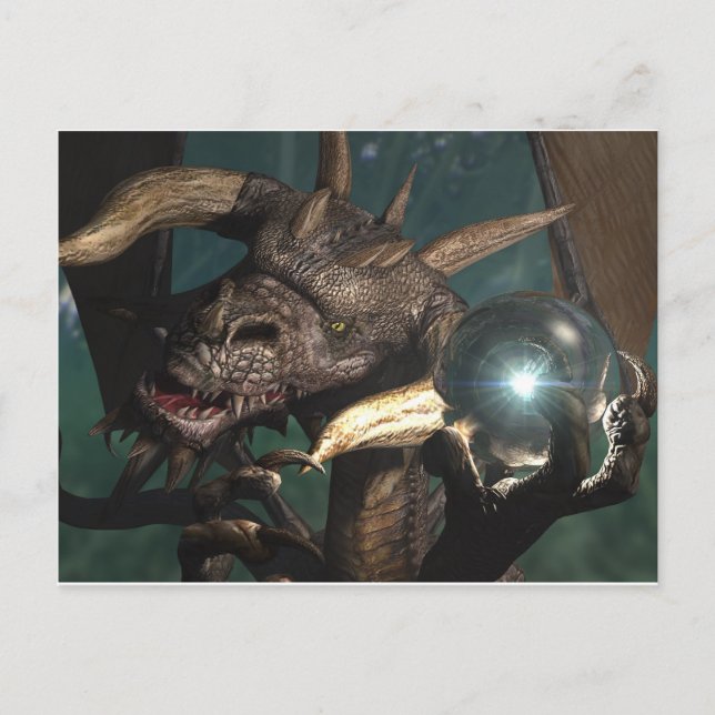 Dragon Crystal Vykort (Framsida)