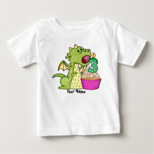 Dragon Cupkaka 3:e födelsedagen T Shirt