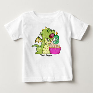 Dragon Cupkaka 3:e födelsedagen T Shirt