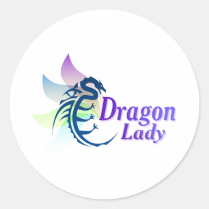 Dragon Dam Runt Klistermärke
