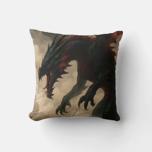Dragon Dekorativ kudde (Framsida)