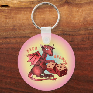 Dragon Dice Nyckelring