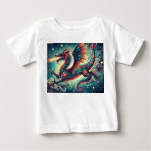 Dragon Dreams: Kids T-Shirt med Whimsical Stick