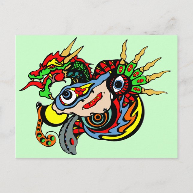 Dragon Dreams Vykort (Framsida)