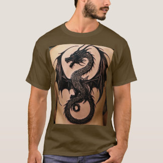 "Dragon Dreams: Whimsical T-Shirt Designs"