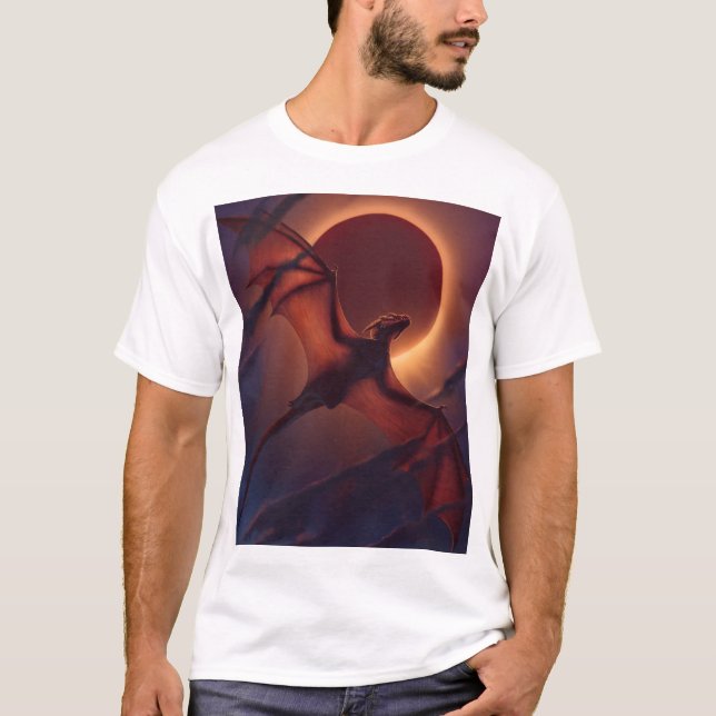 Dragon Eclipse II T Shirt (Framsida)