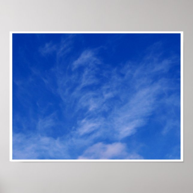 Dragon eller Unicorn i Clouds ~ Poster/Skriv ut Poster (Framsidan)