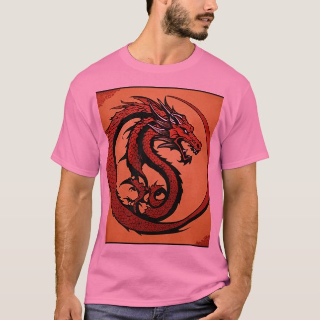 Dragon Emblem T-Shirt (Framsida)