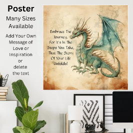 Dragon - Embrace the Journey Poster