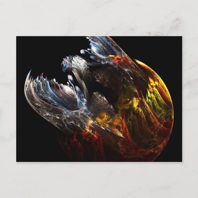 Dragon Emerging Vykort (Framsida)