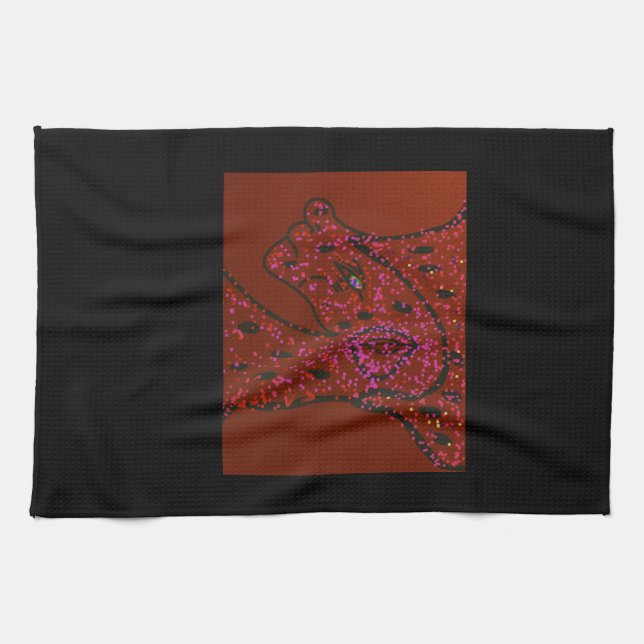 Dragon Emperor Kitchen Towel Kökshandduk (Horisontell)