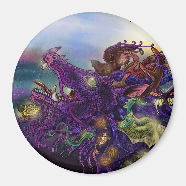 Dragon Enchantment Magnet (Framsidan)