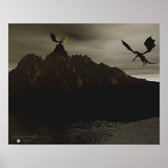 Dragon Eyrie Poster (Framsidan)
