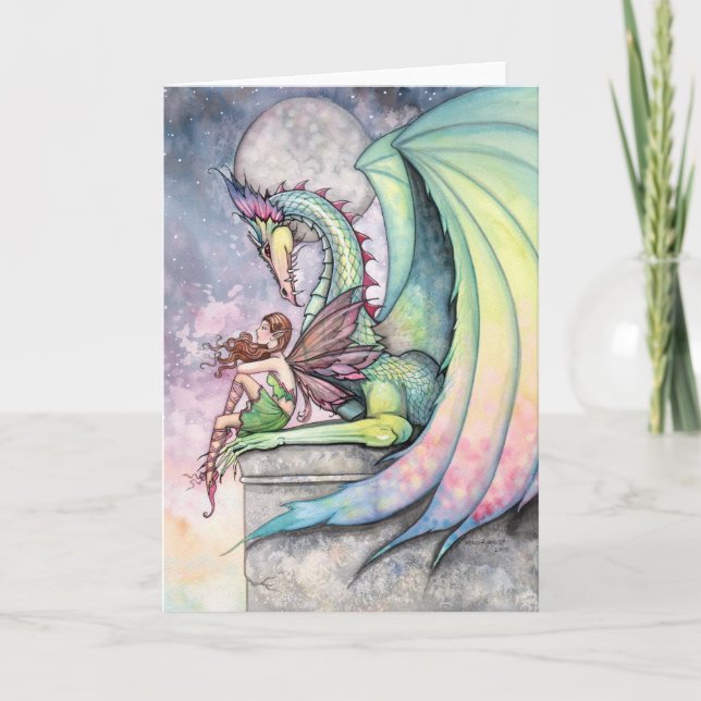 Dragon Fairy Card av Molly Harrison Kort (Framsida)