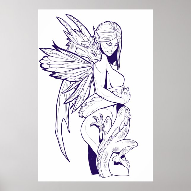 Dragon Fairy Poster (Framsidan)