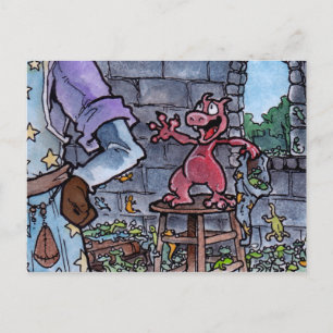 Dragon Familiar Vykort