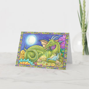 DRAGON FAMILY NÄSTA GENERATION STOLLIG FANTASY Bla Kort
