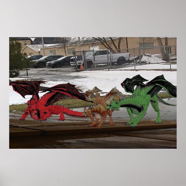 Dragon Family Poster (Framsidan)