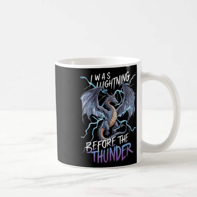 Dragon Fantasy Art Design Kaffemugg (Höger)