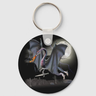 Dragon Fantasy art Nyckelring