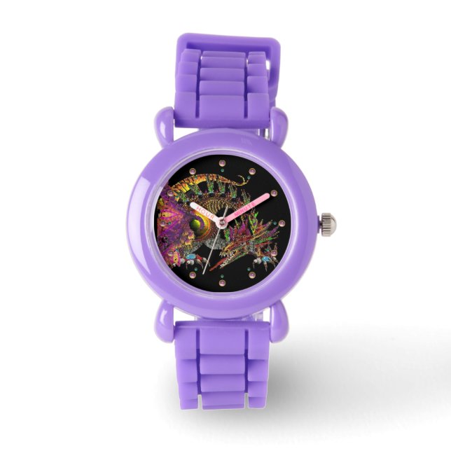 DRAGON/FANTASY DRAGON IN GULD AND BLACK ARMBANDSUR (Framsida)