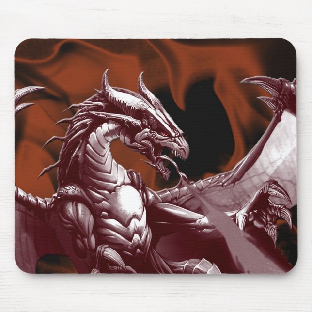 Dragon Fantasy Mousepad Musmatta (Framsidan)