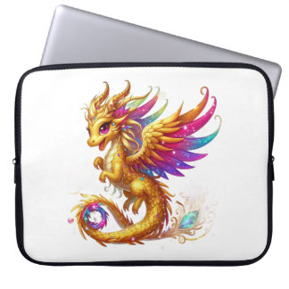 Dragon Fantasy Mythical Electronic Bag Laptop Fodral