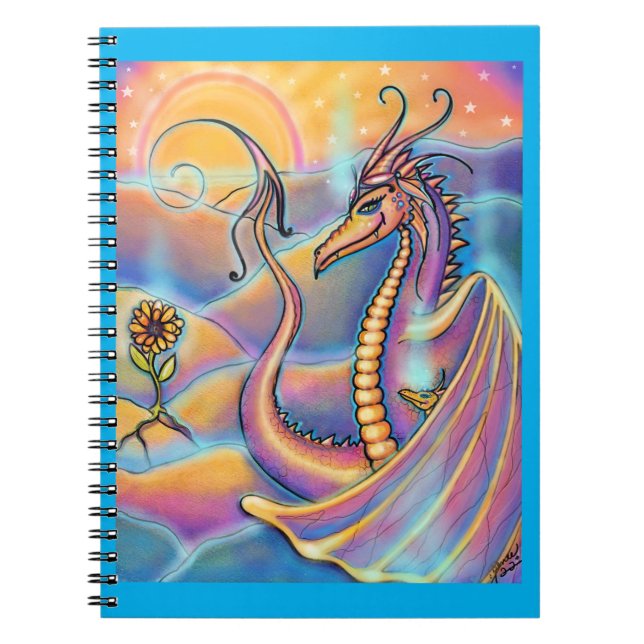 Dragon fantasy notebook By renee L. Lavoie Anteckningsbok (Framsidan)
