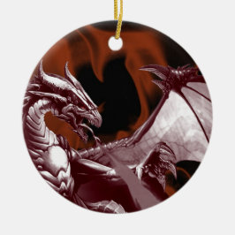 Dragon Fantasy Träd Ornament