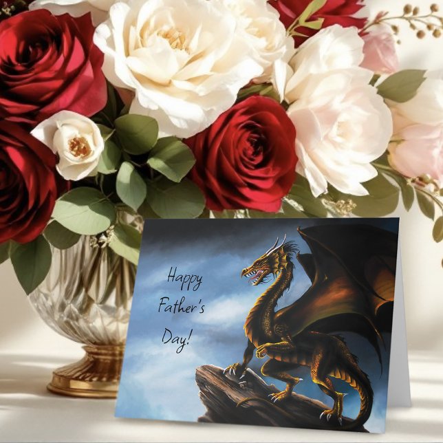 Dragon Fars dag Card Kort (Skapare uppladdad)
