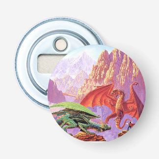 Dragon Fight Flaska Opener Magnet Flasköppnare