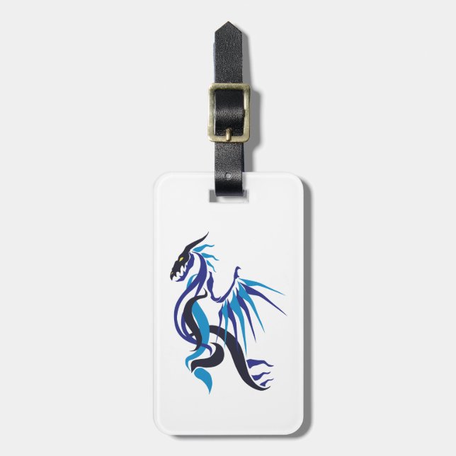 Dragon Fire Bagagebricka (Vertikal Framsida)