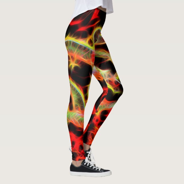 Dragon Fire Decor on Leggings (Höger)