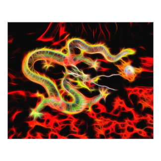 Dragon Fire on Lucky Energy Fototryck