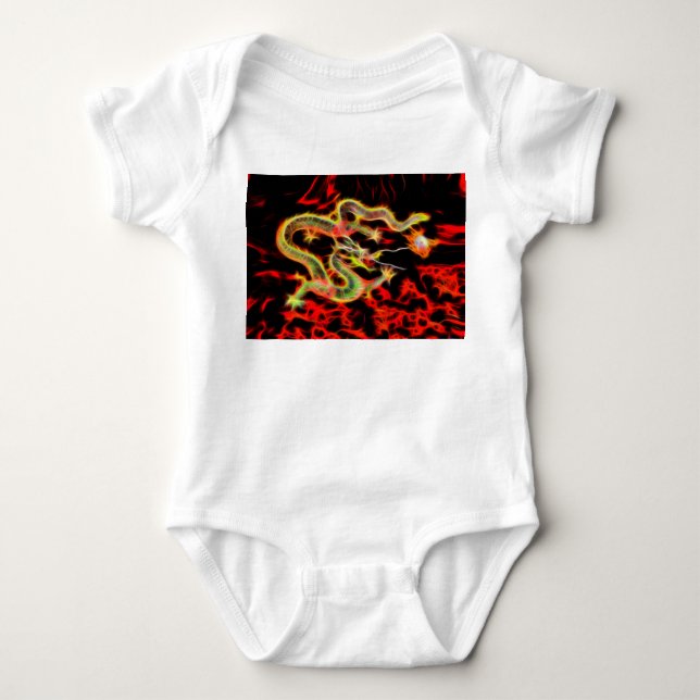 Dragon Fire on Lucky Energy Tröja (Framsida)