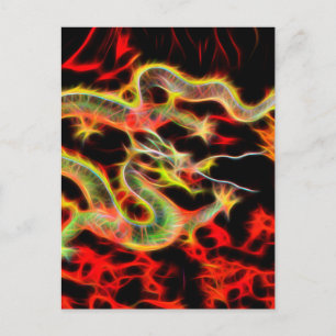 Dragon Fire on Lucky Energy Vykort