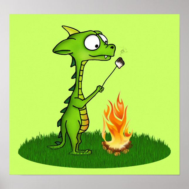 Dragon Fire Poster (Framsidan)