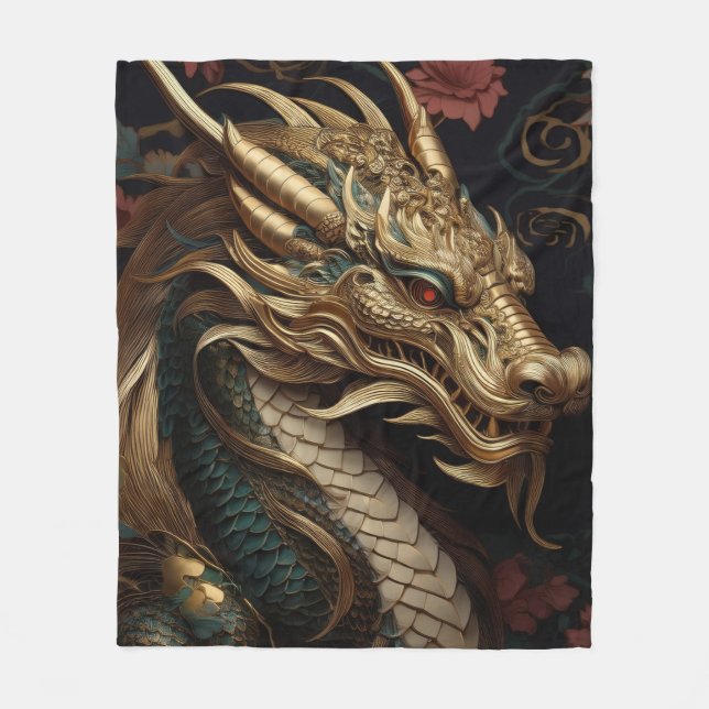 Dragon Fleecefilt (Framsidan)
