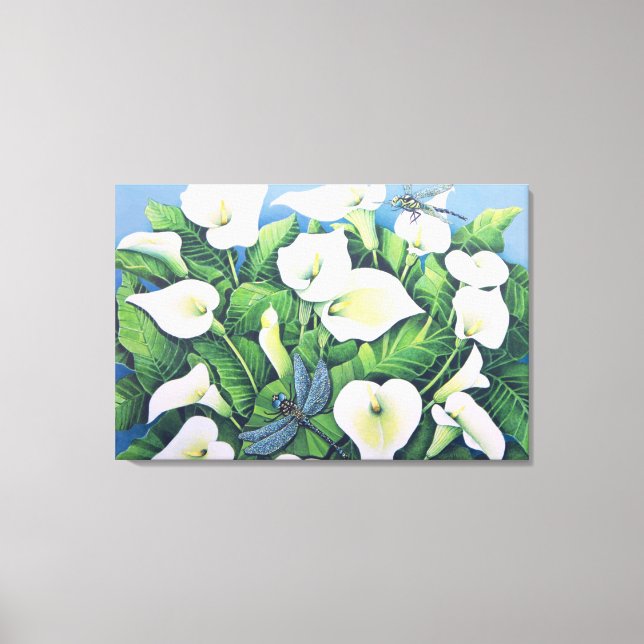 Dragon Flies Canvastryck (Framsida)